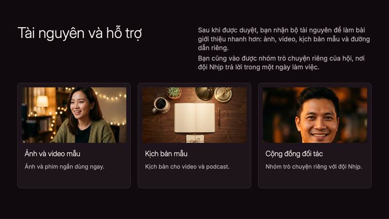 Trang 2 trong 3 trang tiêu biểu của bộ slide mẫu
