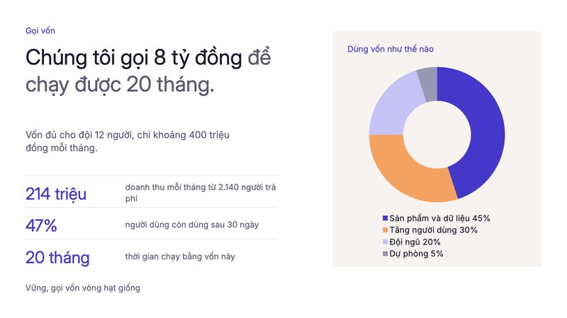 Trang 1 trong 3 trang tiêu biểu của bộ slide mẫu